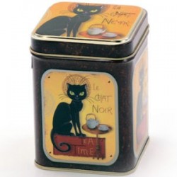 Lata 100g diseño Le chat noir para té