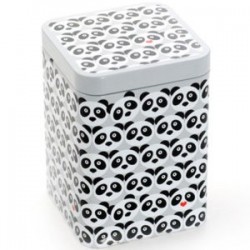 Lata 100g diseño Panda para té