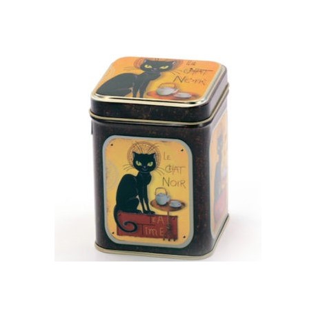 Lata 50g diseño Le chat noir para té