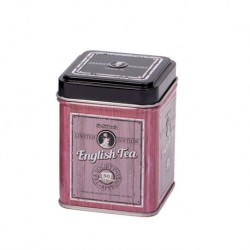 Lata 50g diseño Nelton rosa para té